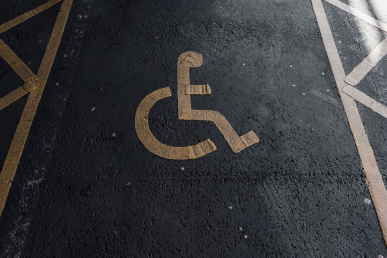 a road sign on the road